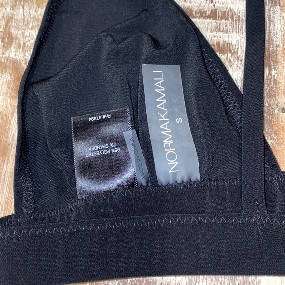 NORMA KAMALI Bralette/ Swim Top S - Picture 5 of 7